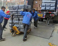 張家港施工材料搬運手動液壓搬運車的作用